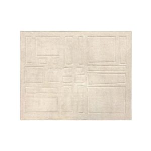 Alfombra Carving Geometrico Off White 200X300