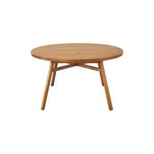Mesa Comedor Circular Clasico 1,20 Lustre Miel