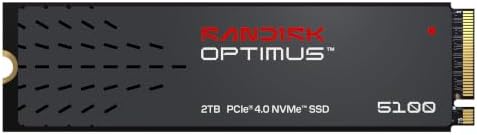 SANDISK SSD NVMe Optimus 5100 de 2 TB - PCIe 4.0 x4, M.2 2280, velocid - Imagen 2