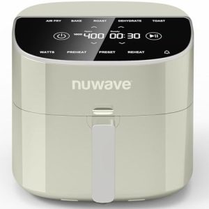 Alternative view of Nuwave Brio Plus - Freidora de aire de 8 cuartos, sin PFAS, nueva y me