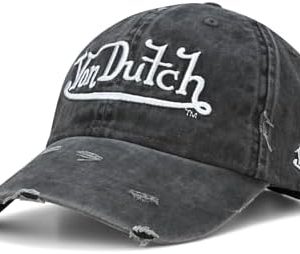 Alternative view of Von Dutch Gorras de béisbol para hombres y mujeres, transpirable, ajus