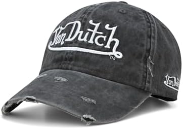 Von Dutch Gorras de béisbol para hombres y mujeres, transpirable, ajus - Image 2