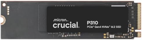 Crucial SSD P310 de 2 TB, PCIe Gen4 NVMe M.2 2280, hasta 7,100 MB/s, p - Imagen 2