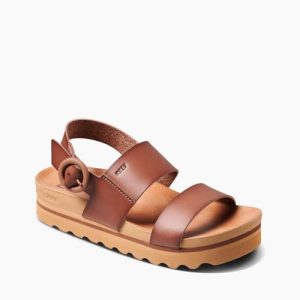 REEF Sandalias de plataforma con hebilla Vista Hi para mujer - Image 3