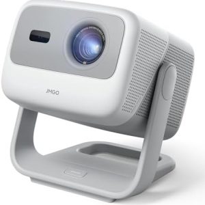 Alternative view of JMGO Proyector láser triple N1S 4K actualizado, 1700 lúmenes ISO, Goog