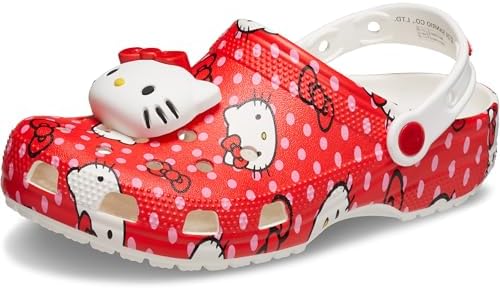 Crocs Zuecos clásicos unisex para adultos de Hello Kitty - Image 2