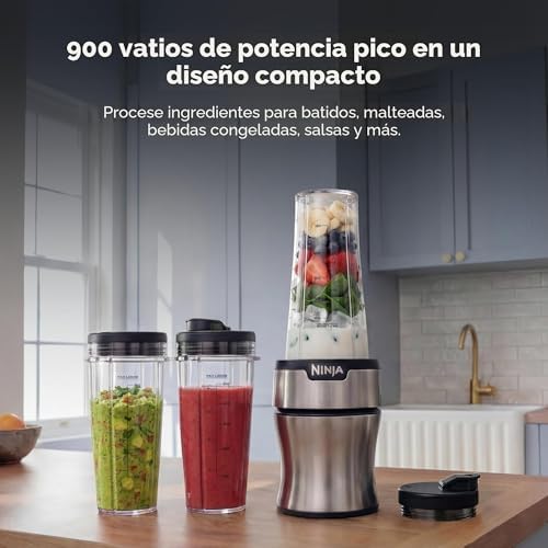 Ninja BN301 Nutri-Blender Plus - Licuadora personal compacta, motor de - Image 3