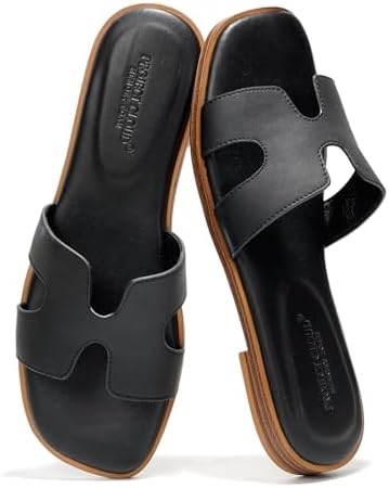 Sandalias con diamantes de imitación y pisos de espuma viscoelástica p - Image 2