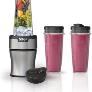 Alternative view of Ninja BN301 Nutri-Blender Plus - Licuadora personal compacta, motor de