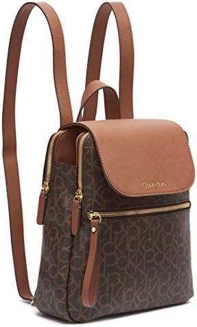 Calvin Klein Mochila con solapa Elaine Signature Key Item para mujer, - Image 3