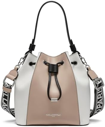 KARL LAGERFELD Paris Adele - Bolso de cubo para mujer | Non-Leather, H - Imagen 2