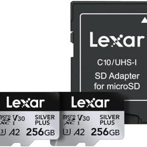 Alternative view of Lexar Tarjeta Micro SD Profesional Silver Plus de 256 GB (Paquete de 2