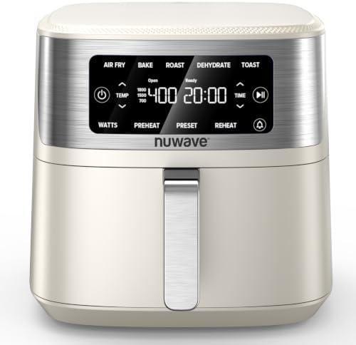 Nuwave Brio Plus - Freidora de aire 6 en 1, gran capacidad de 7 cuarto - Imagen 2