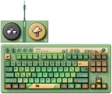 8Bitdo Teclado mecánico Retro 87 para PC con Windows y Android, Forest - Image 2