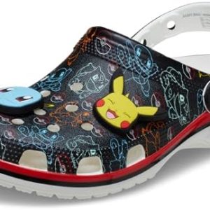 Crocs Zuecos Pikachu clásicos unisex para adultos - Image 2