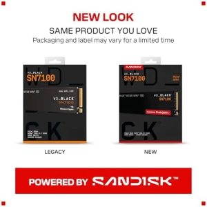 WD_BLACK SN7100 SSD NVMe de 2 TB - Gen4 PCIe, M.2 2280, velocidad de l - Imagen 3
