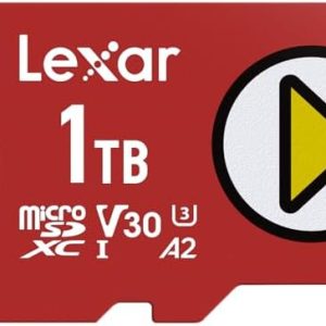 Alternative view of Lexar - Tarjeta Micro SD de 1TB Play, UHS-I, C10, U3, V30, A2, Full HD