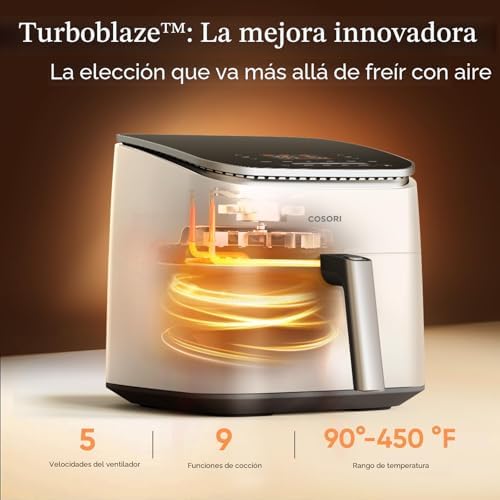 Cosori TurboBlaze - Freidora de aire inteligente de 6 cuartos de galón - Image 3