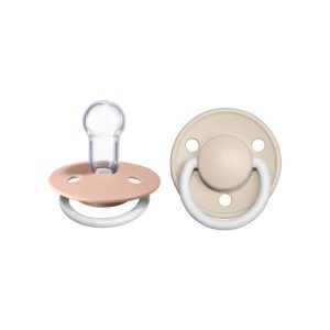 Chupete Bibs De Lux Doble De Silicona Solor Blush Glow And Vainilla Gl