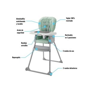 Silla De Comer Made2Grow 5-En-1 - Terrazo - Image 3