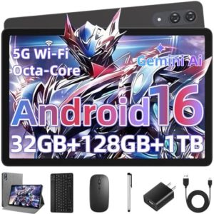 Alternative view of Tablet de 11 pulgadas con teclado, tableta Android 16 con procesador O