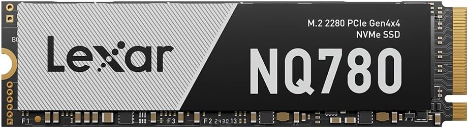 Lexar Unidad interna de estado sólido SSD NQ780 PCIe Gen4 NVMe M.2 228