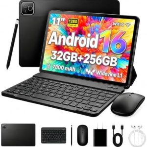 Tablet Tablet Android 16 de 11 pulgadas, paquete de tableta 2 en 1 con - Image 2