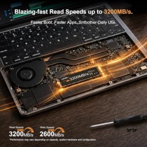 Unidad interna de estado sólido SSD 2280 M.2 NVMe de 2 TB, PCIe Gen3 x - Image 3