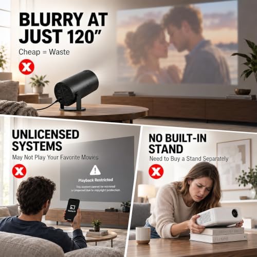 Aplicación con licencia oficial y 1080P nativo: el mini proyector inte - Image 3