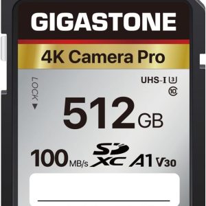Recuperación de datos gratuita de 5 años: tarjeta SD GIGASTONE de 512