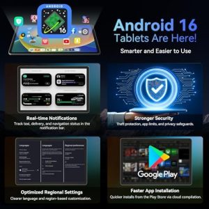 Tablet 2026 La primera tableta Android 16 del mundo con Gemini AI, pan - Image 3