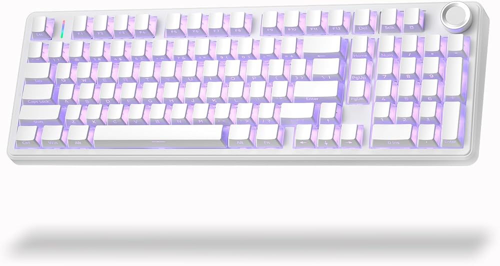 Aula F99 Pro Teclado mecánico silencioso inalámbrico de oficina con pe