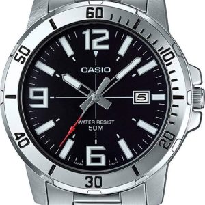 Casio MTP-VD01D-1BV - Reloj deportivo analógico casual para hombre, ac