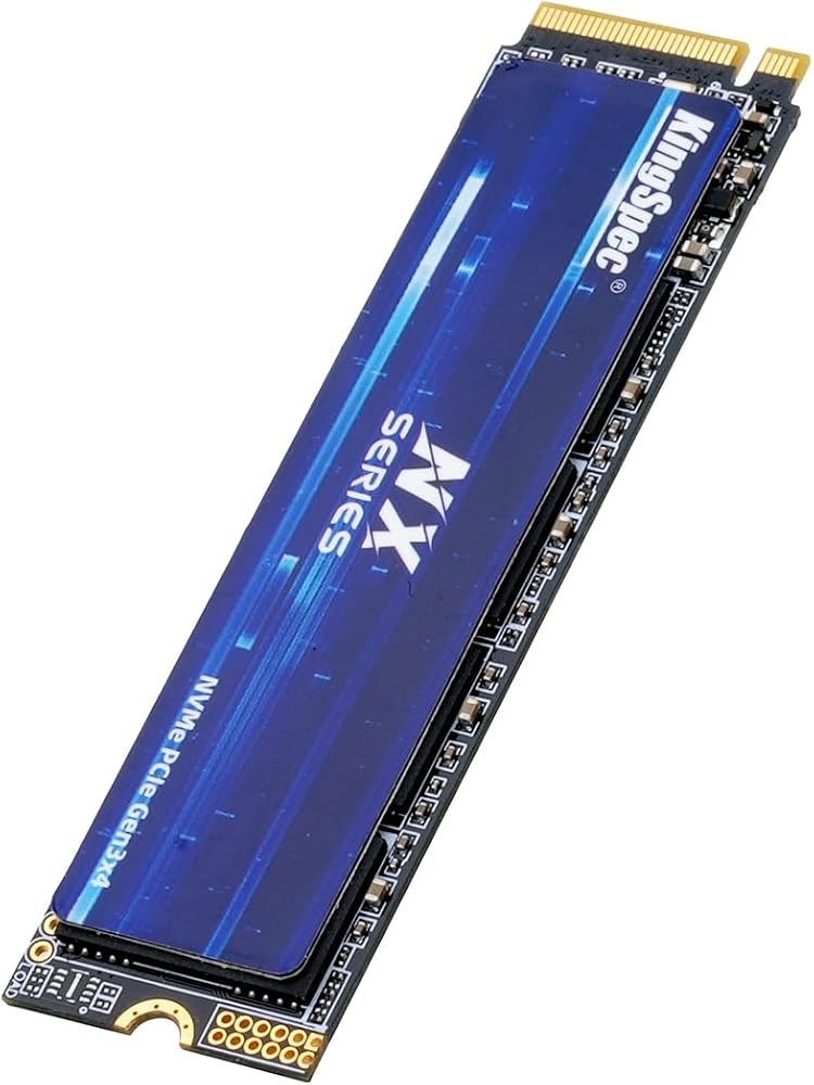 KingSpec Serie NX Gen3x4 NVMe M.2 SSD de 2 TB, hasta 3500 MB/s, unidad