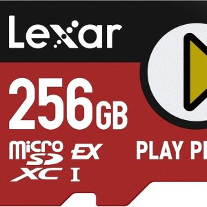 Tarjeta microSD Express Lexar Play PRO de 256 GB, UHS-I, C10, U3, V30,