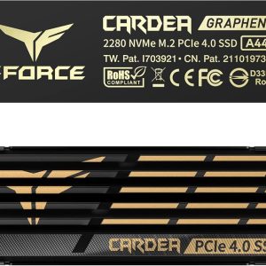 TEAMGROUP T-FORCE A440 - Disipador de calor de aluminio de 2 TB con ca