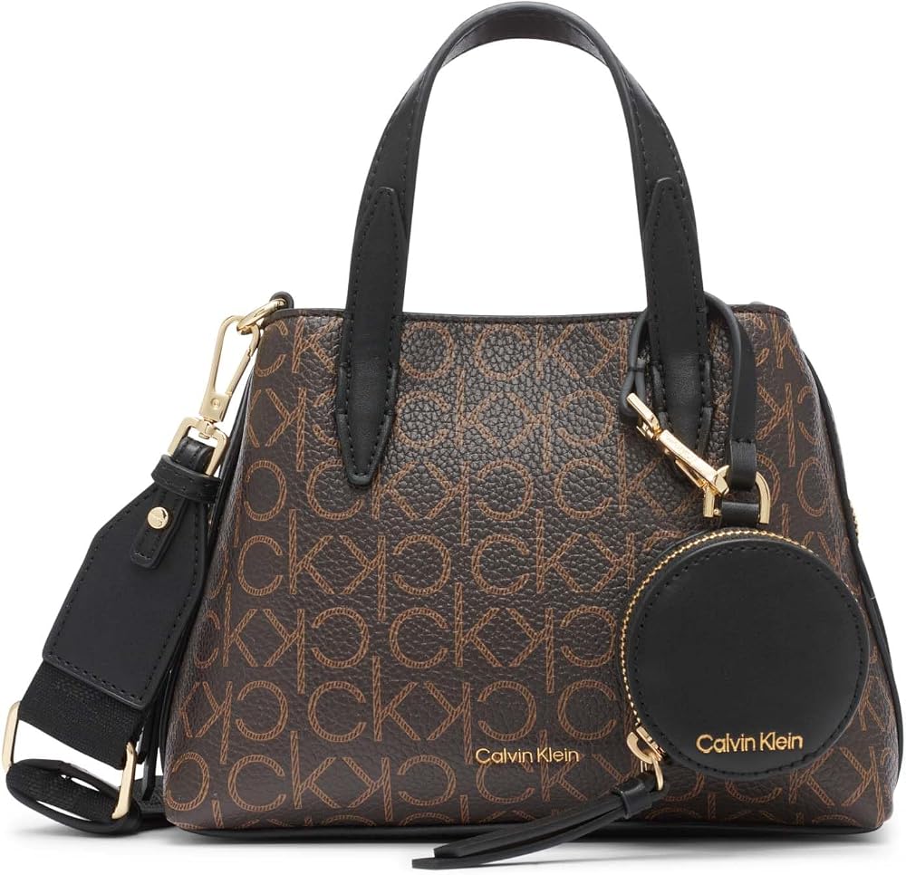 Calvin Klein Millie - Mini bolso cruzado 2 en 1 con compartimento trip
