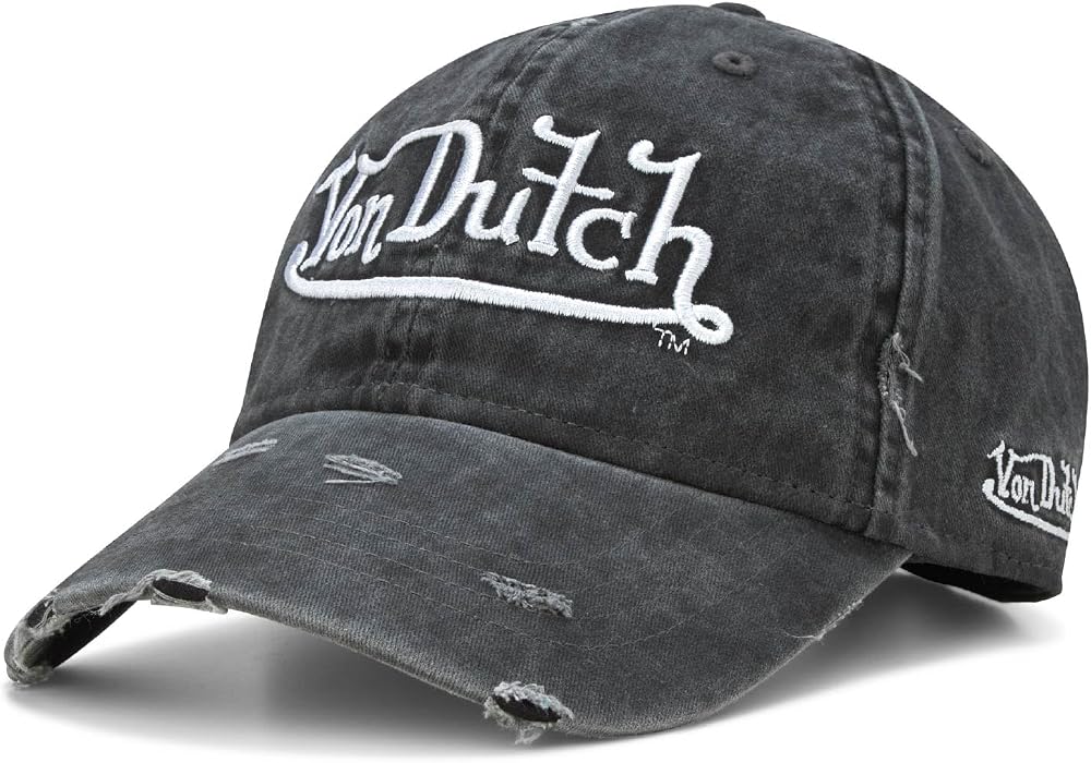Von Dutch Gorras de béisbol para hombres y mujeres, transpirable, ajus