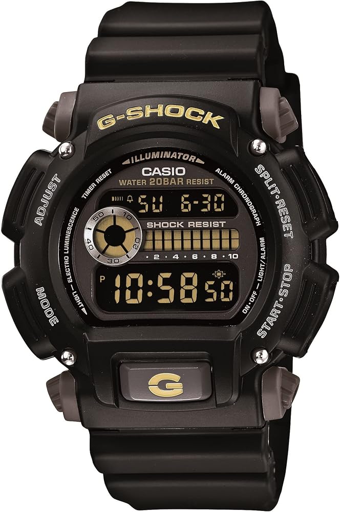 Casio DW9052 Series | Men’s Digital Watch | G-Shock | 1/100 SEC Stop W