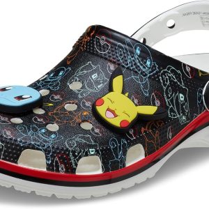 Crocs Zuecos Pikachu clásicos unisex para adultos