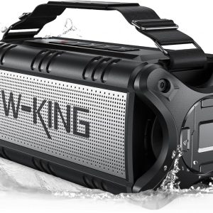 W-KING Altavoz Bluetooth de 90 W máx., altavoces inalámbricos portátil