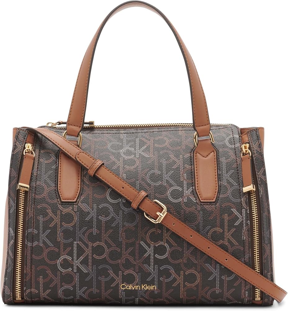 Calvin Klein Bolso de organización novedoso Bubble Lamb | Vegan Leathe