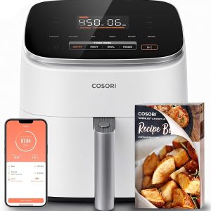 Cosori TurboBlaze - Freidora de aire inteligente de 6 cuartos de galón