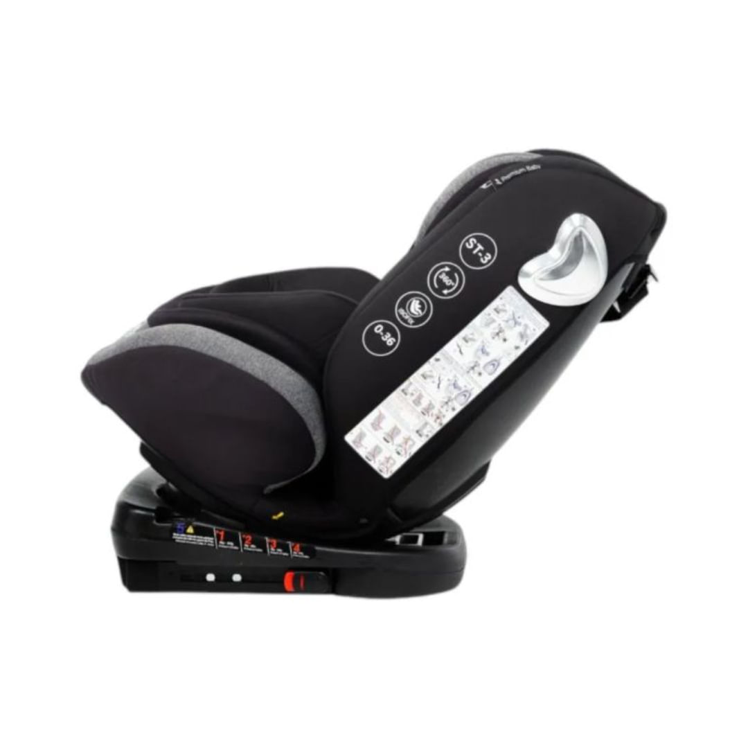 Asiento Para Auto First 360° 2.0 Gris/Neg - Image 3