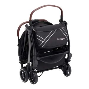 Carrito Complus Autoplegable Negro-Dorado - Image 3