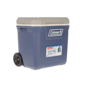 Alternative view of Conservadora 60 Qt Coleman Azul Gris  C Ruedas