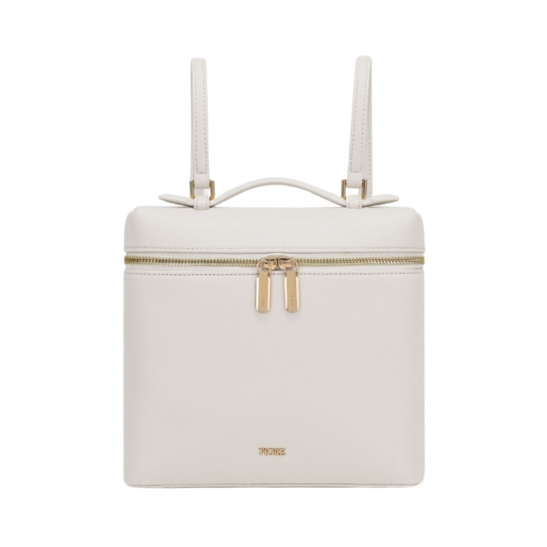 Mochilita casual color ivory mujer Fiore