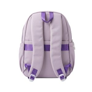 Alternative view of Mochila Grande Con Diseño Frontal De Oso Comiendo Fresa Violeta