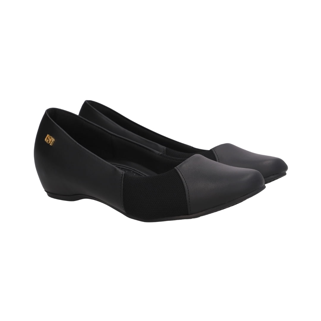 Chatita Cuero Para Juanete Negro Mujer Usaflex - Image 2