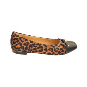 Chatita Animal Print Combinado Con Negro Mujer Tiare